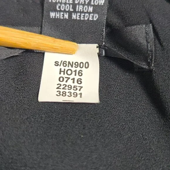 Alfani Navy Tunic with Purple Floral Front Panel - Picture 6 of 9